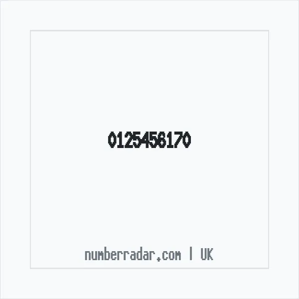 Reverse number check for +44 125456170 — who called me?