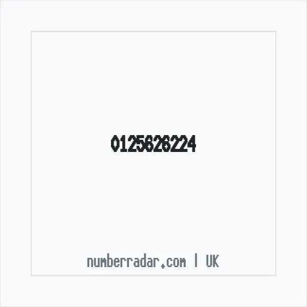 Reverse number check for +44 125626224 — who called me?