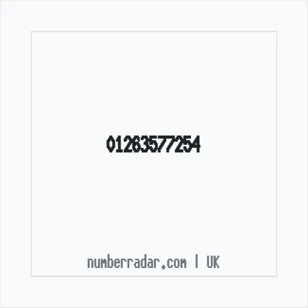 Reverse number check for +44 1263 577254 — who called me?