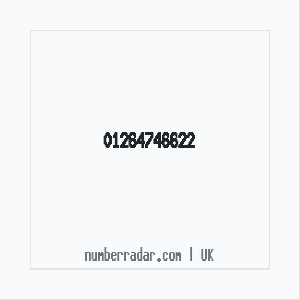 Reverse number check for +44 1264 746622 — who called me?