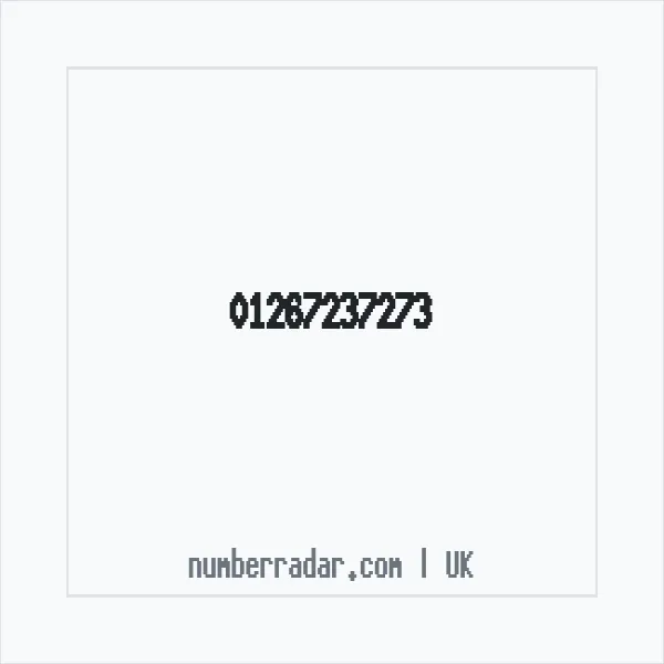 Reverse number check for +44 1267 237273 — who called me?