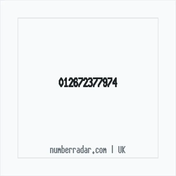 Reverse number check for +44 (1267) 237-797 — who called me?