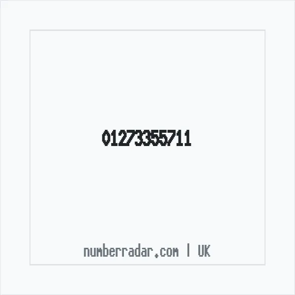 Reverse number check for +44 1273 355711 — who called me?