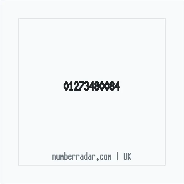 Reverse number check for +44 1273 480084 — who called me?