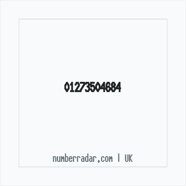 Reverse number check for +44 1273 504684 — who called me?