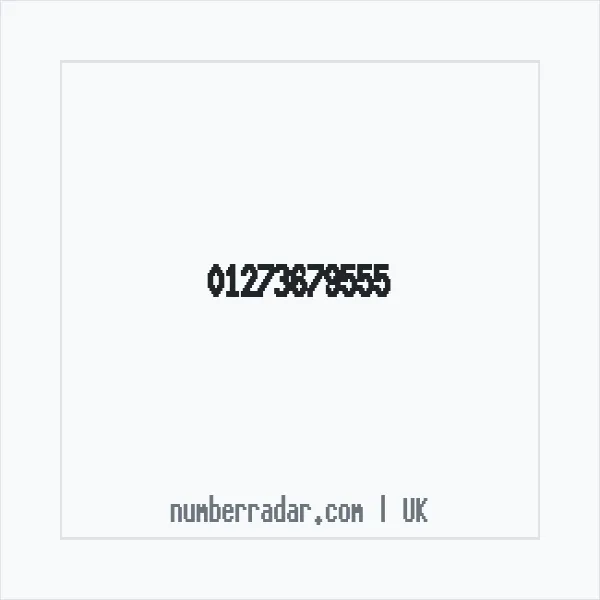 Reverse number check for +44 1273 679555 — who called me?