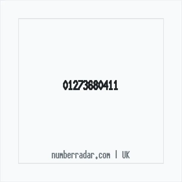 Reverse number check for +44 1273 680411 — who called me?