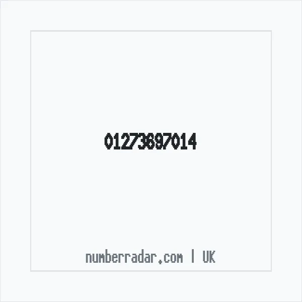 Reverse number check for +44 1273 697014 — who called me?