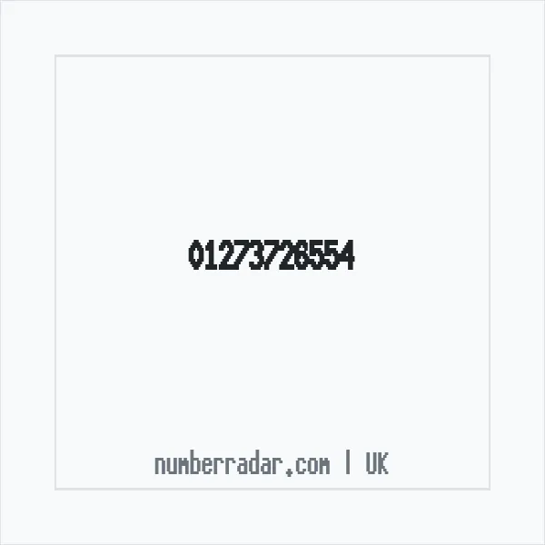 Reverse number check for +44 1273 726554 — who called me?