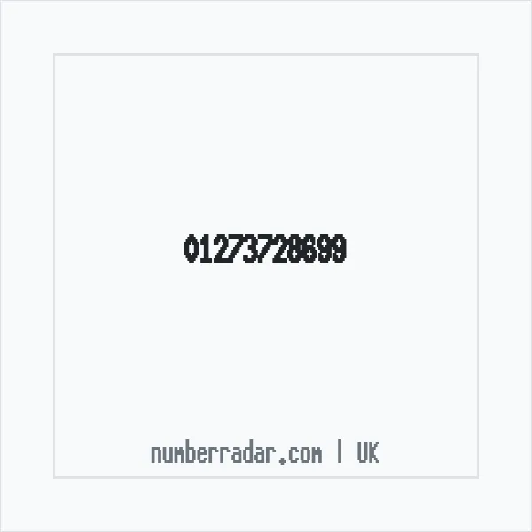 Reverse number check for +44 1273 728699 — who called me?