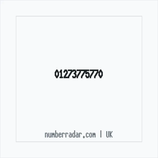 Reverse number check for +44 1273 775770 — who called me?