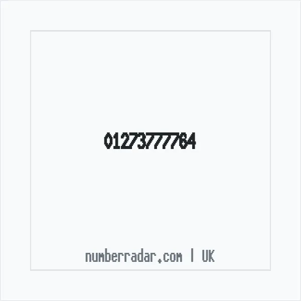 Reverse number check for +44 1273 777764 — who called me?