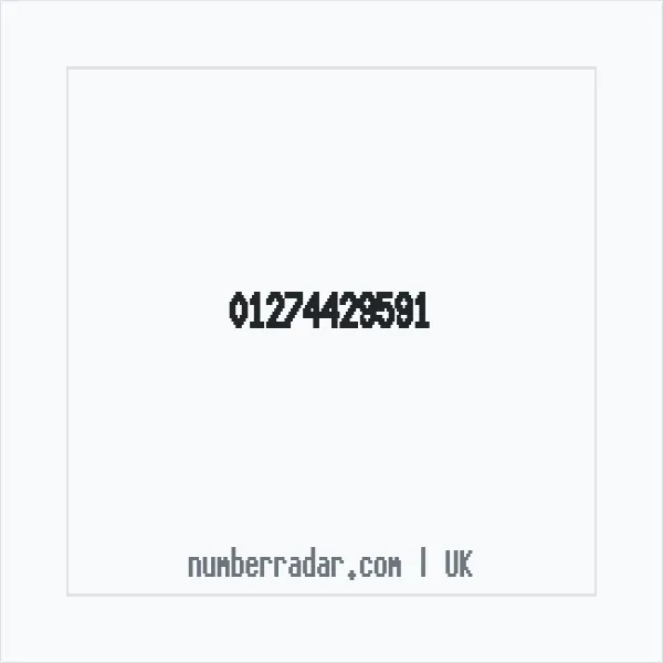 Reverse number check for +44 1274 429591 — who called me?
