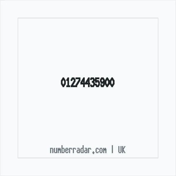Reverse number check for +44 1274 435900 — who called me?