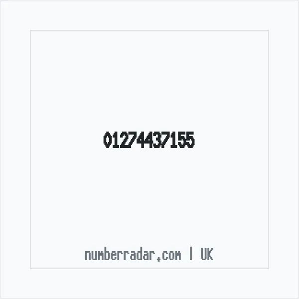 Reverse number check for +44 1274 437155 — who called me?