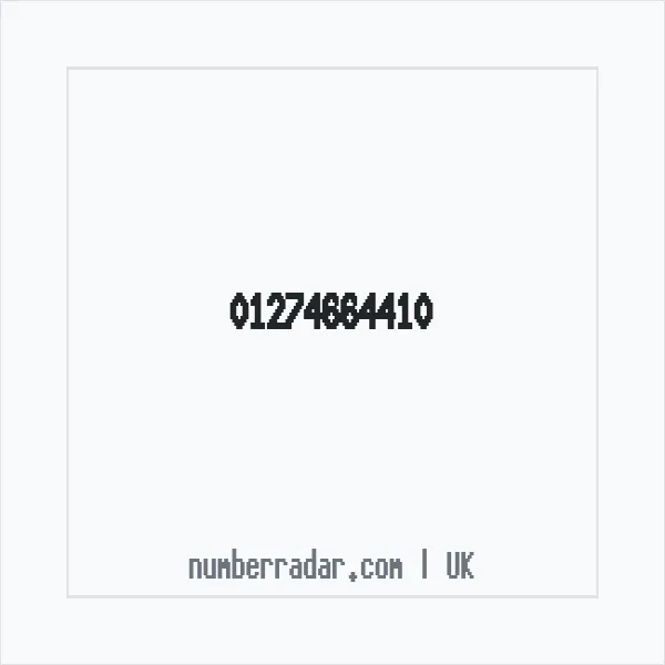 Reverse number check for +44 1274 664410 — who called me?