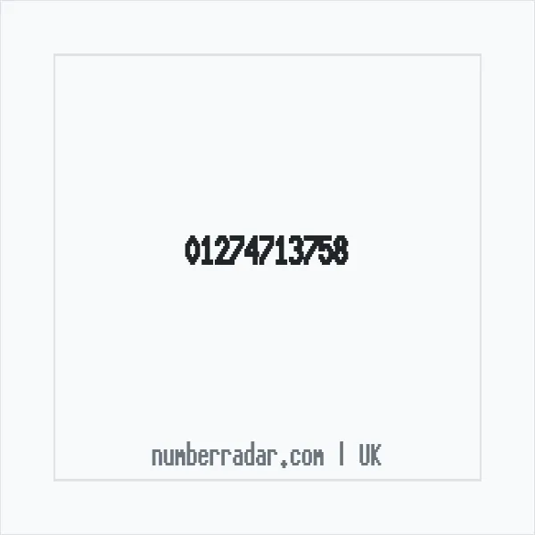 Reverse number check for +44 1274 713758 — who called me?