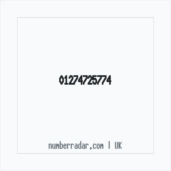 Reverse number check for +44 1274 725774 — who called me?