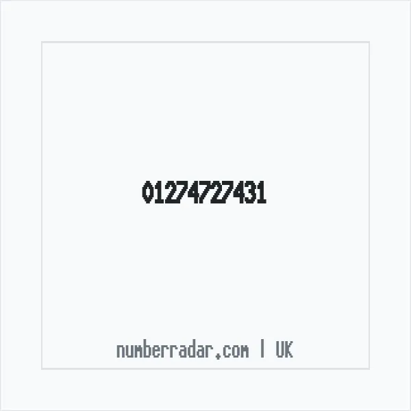Reverse number check for +44 1274 727431 — who called me?