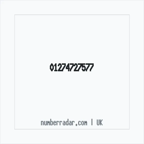 Reverse number check for +44 1274 727577 — who called me?