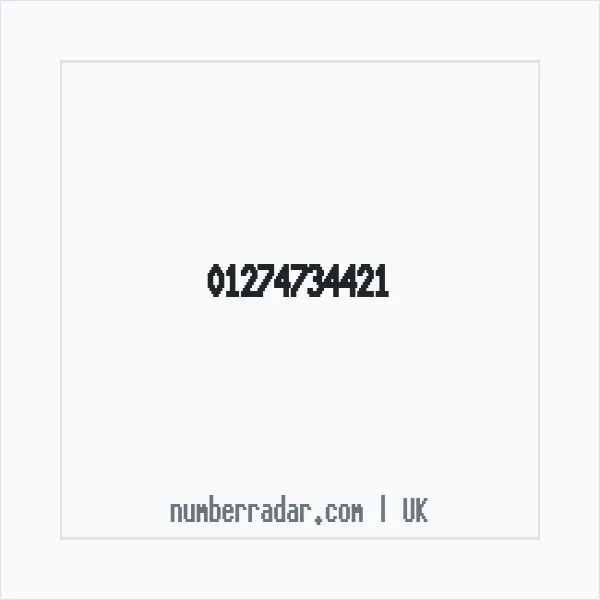 Reverse number check for +44 1274 734421 — who called me?