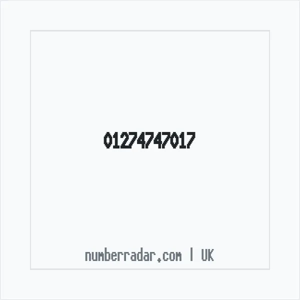 Reverse number check for +44 1274 747017 — who called me?