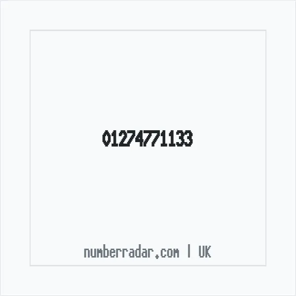 Reverse number check for +44 1274 771133 — who called me?