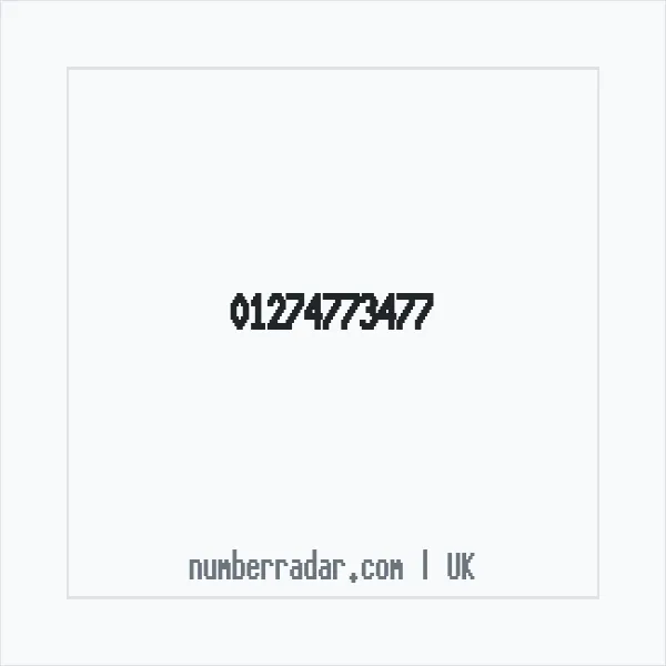 Reverse number check for +44 1274 773477 — who called me?
