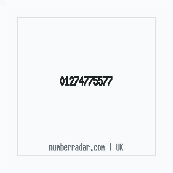 Reverse number check for +44 1274 775577 — who called me?