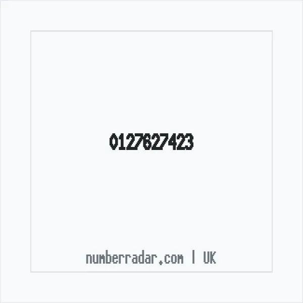 Reverse number check for +44 127627423 — who called me?