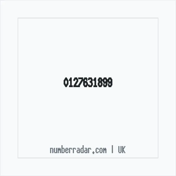 Reverse number check for +44 127631899 — who called me?