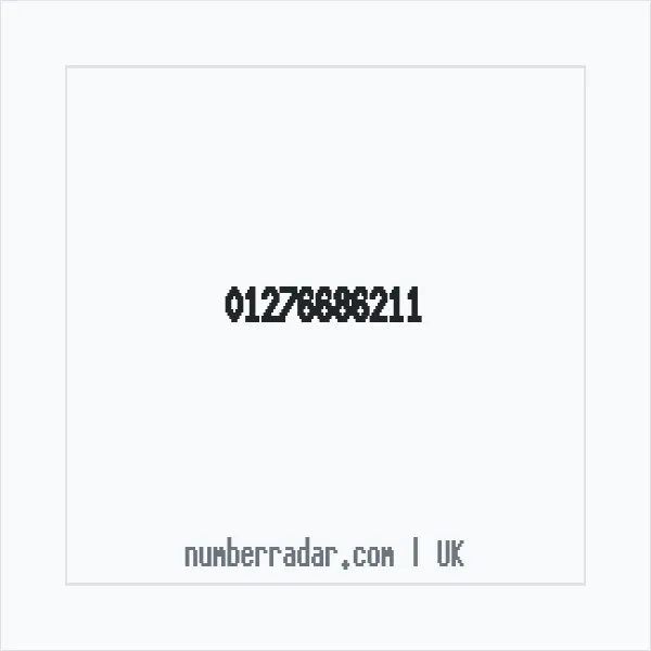 Reverse number check for +44 1276 686211 — who called me?