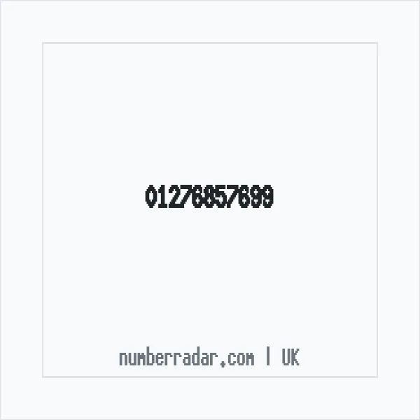 Reverse number check for +44 1276 857699 — who called me?