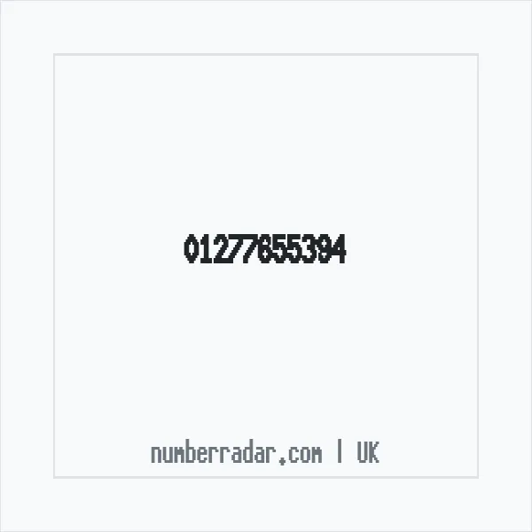 Reverse number check for +44 1277 655394 — who called me?