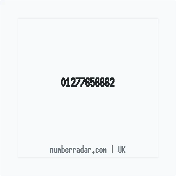 Reverse number check for +44 1277 656662 — who called me?