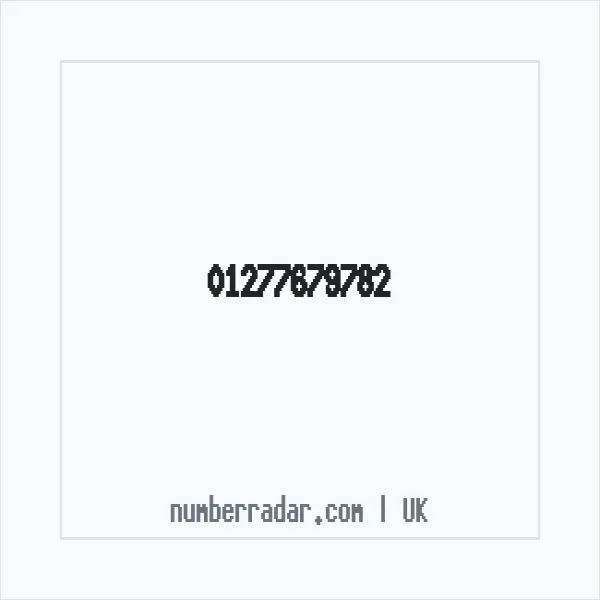 Reverse number check for +44 1277 679782 — who called me?