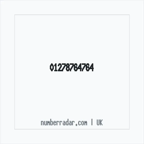 Reverse number check for +44 1278 764764 — who called me?