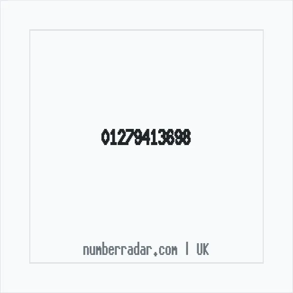 Reverse number check for +44 1279 413698 — who called me?
