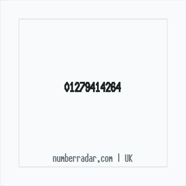 Reverse number check for +44 1279 414264 — who called me?