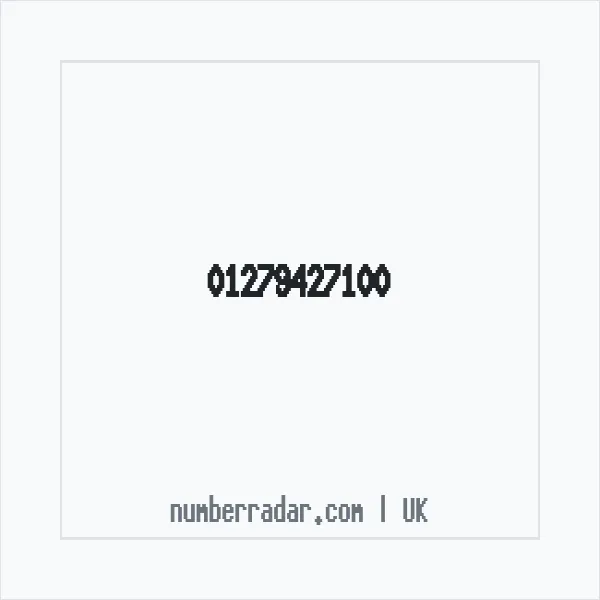 Reverse number check for +44 1279 427100 — who called me?