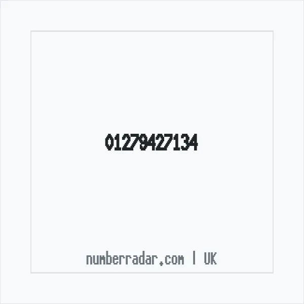 Reverse number check for +44 1279 427134 — who called me?
