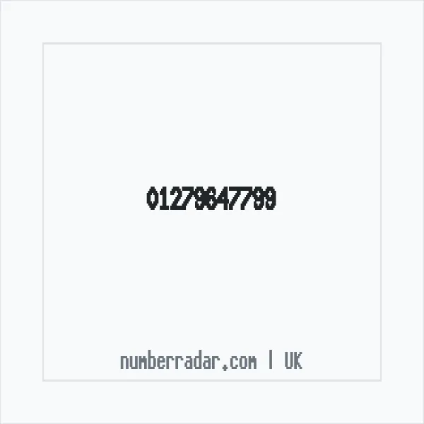 Reverse number check for +44 1279 647799 — who called me?