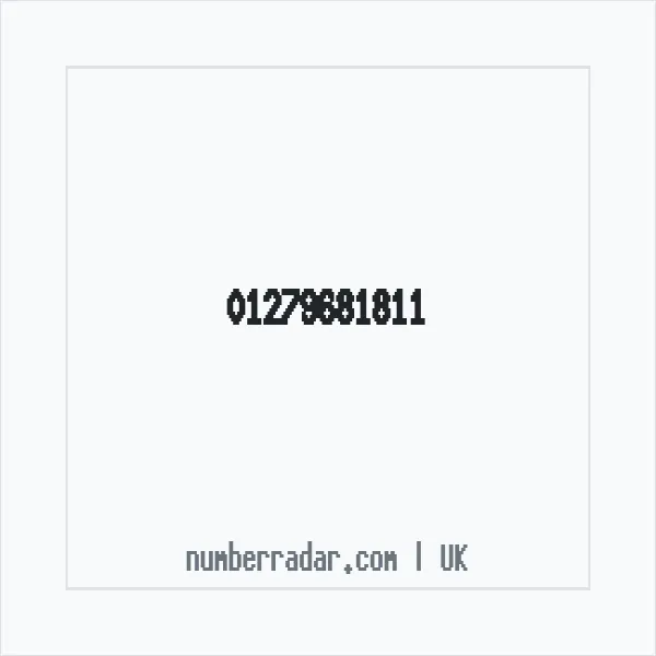 Reverse number check for +44 1279 681811 — who called me?