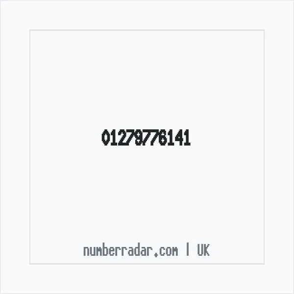 Reverse number check for +44 1279 776141 — who called me?