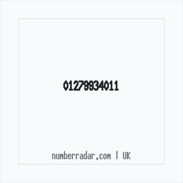 Reverse number check for +44 1279 934011 — who called me?