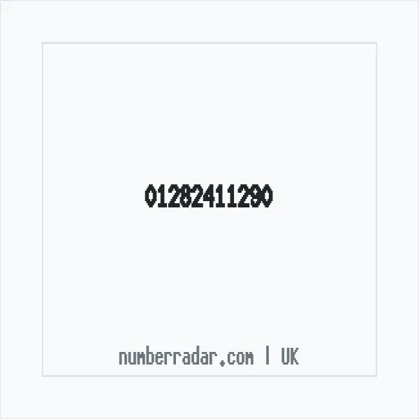 Reverse number check for +44 1282 411290 — who called me?