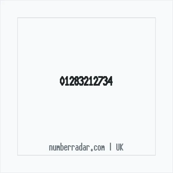 Reverse number check for +44 1283 212734 — who called me?