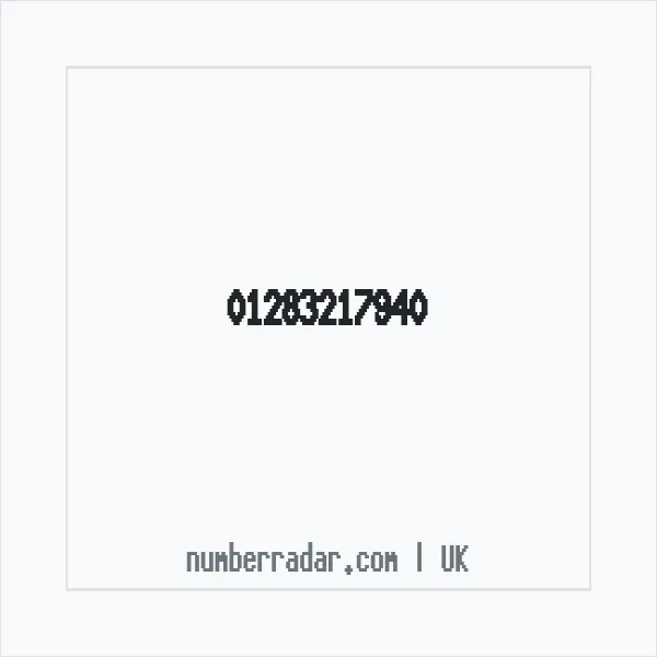 Reverse number check for +44 1283 217940 — who called me?