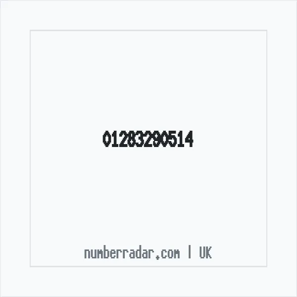 Reverse number check for +44 1283 290514 — who called me?