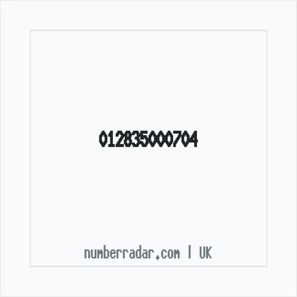 Reverse number check for +44 (1283) 500-070 — who called me?
